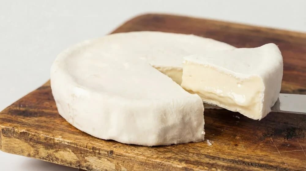 White chocolate camemberti.