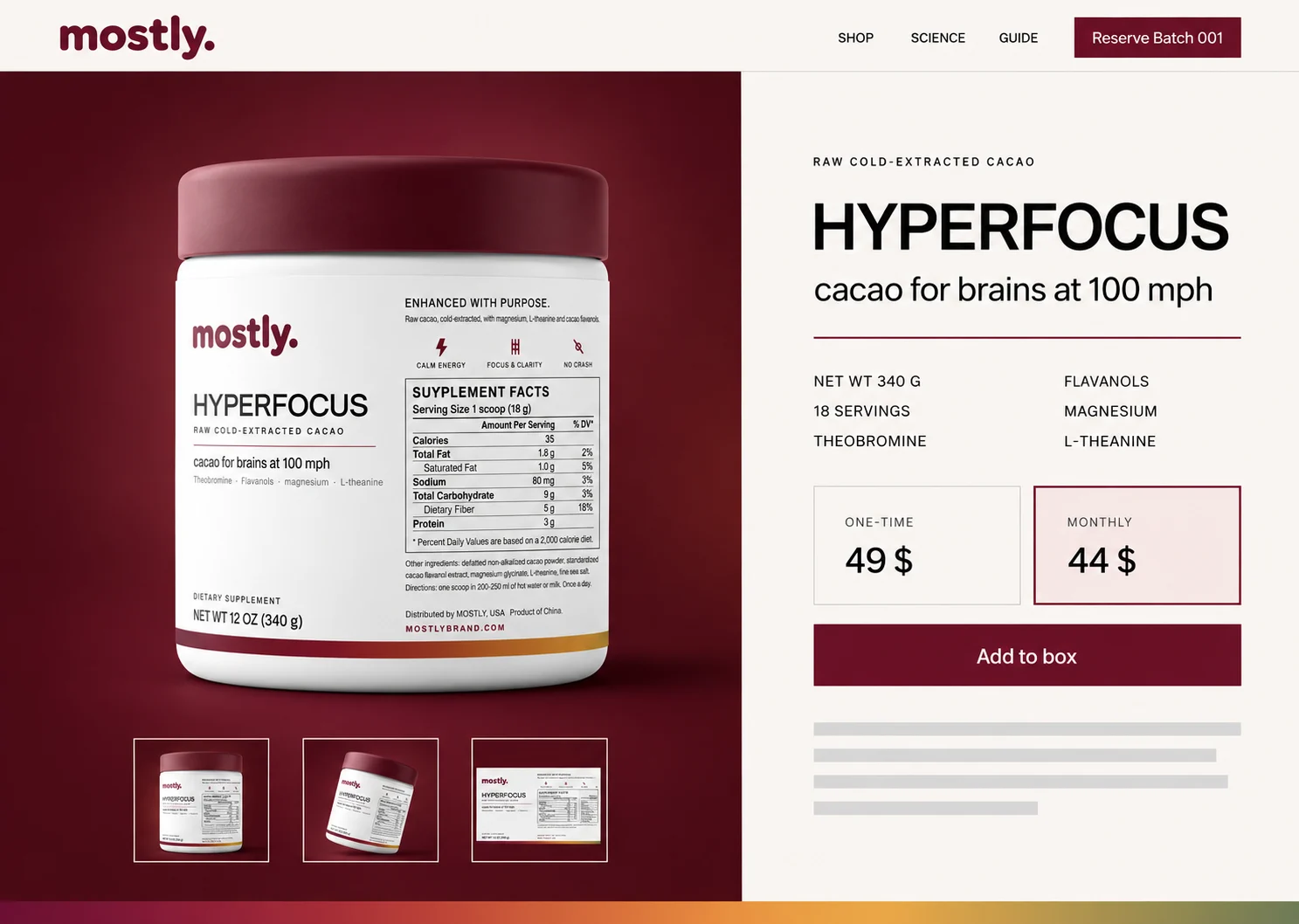 HyperFocus product page.